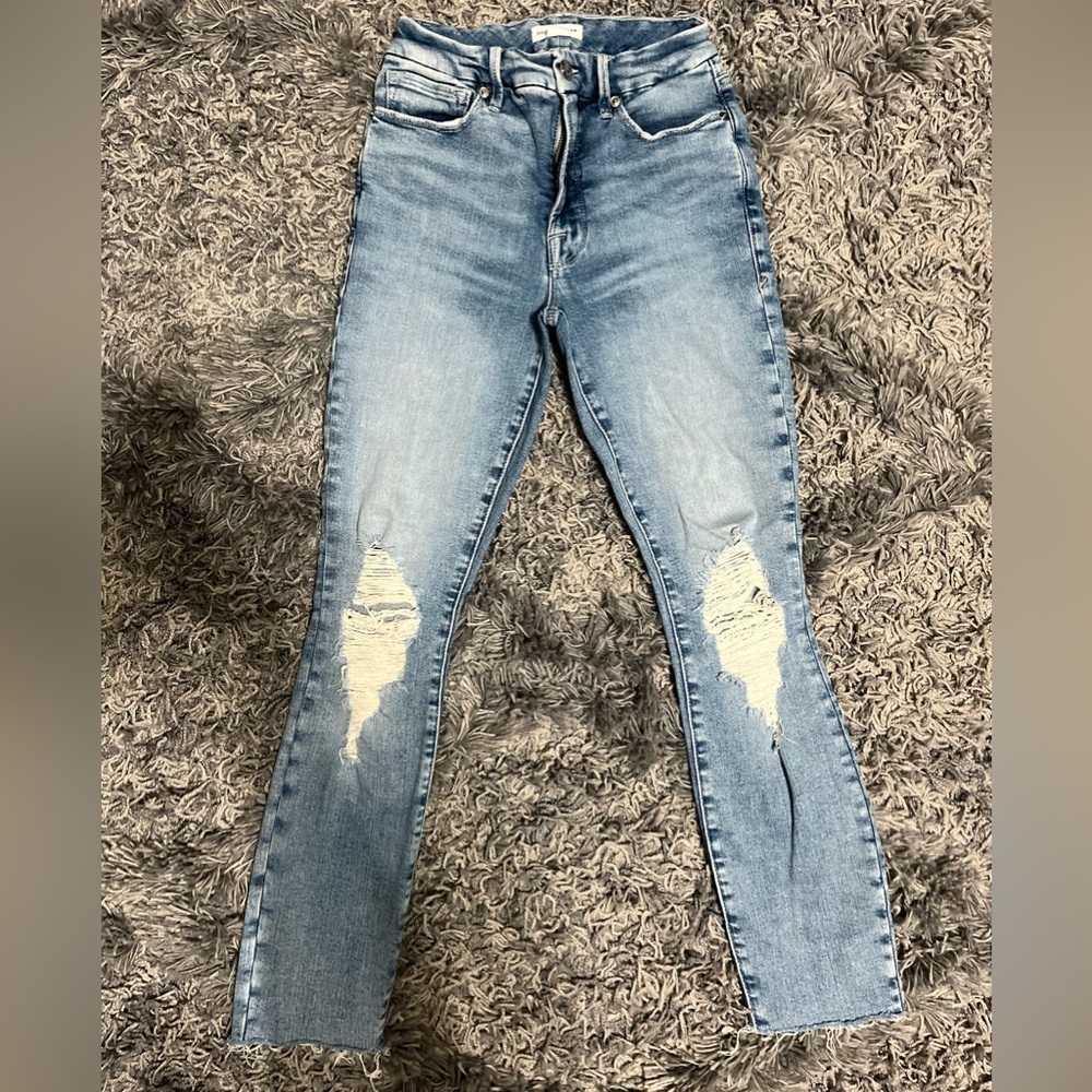 Good American Good Legs Skinny Jeans - Size 0/25